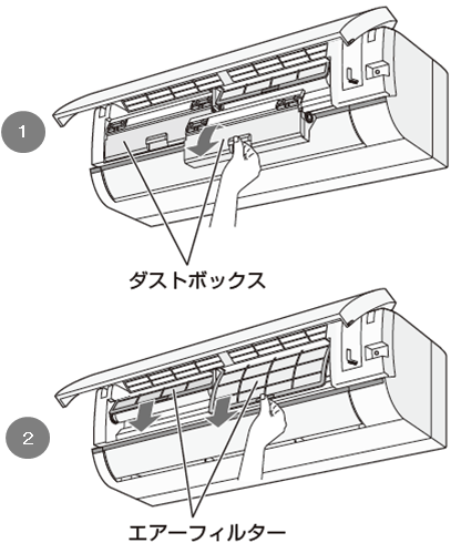 お手入れ│エアコン│サポート・お問い合わせ：シャープ