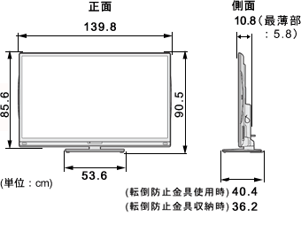 機種別サポート情報（LC-60L5）│液晶テレビ（AQUOS）│サポート・お 