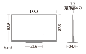 機種別サポート情報（LC-60W7）│液晶テレビ（AQUOS）│サポート・お