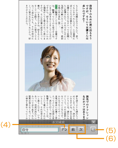 本文検索結果イメージ