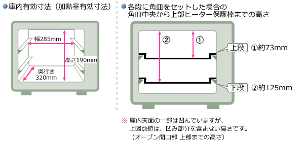 電子レンジ│寸法図（RE-S600/SS7A）：シャープ