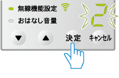 ｢２｣選択画面