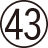 43