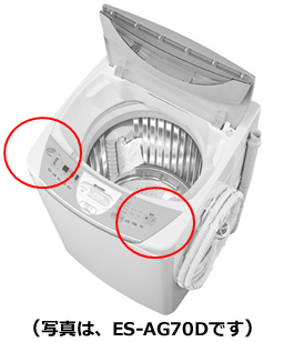全自動洗濯機の無料点検修理のお知らせ | 製品に関する大切なお知らせ 